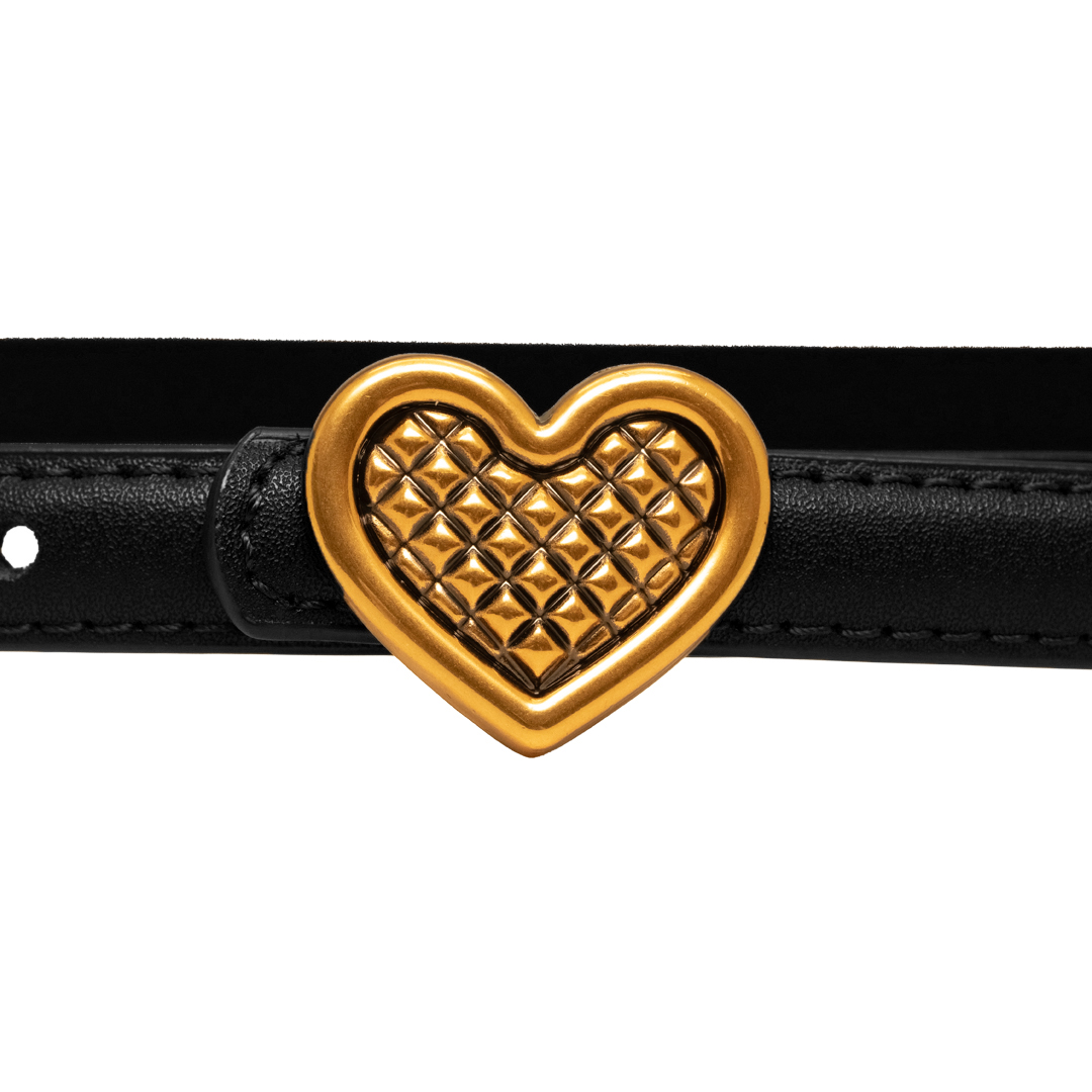 ななさんé Heart buckle belt エピヌ　ハートベルト エピヌ é Heart buckle beltWomen's detailed heart buckle belt